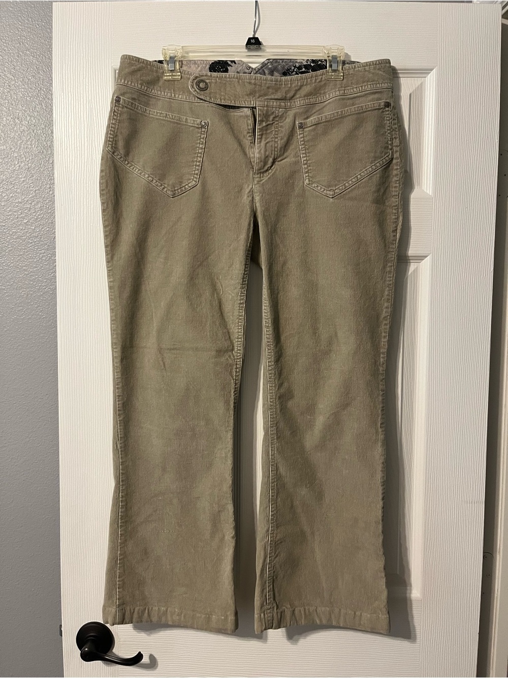 Women’s Khaki Corduroy Jeans